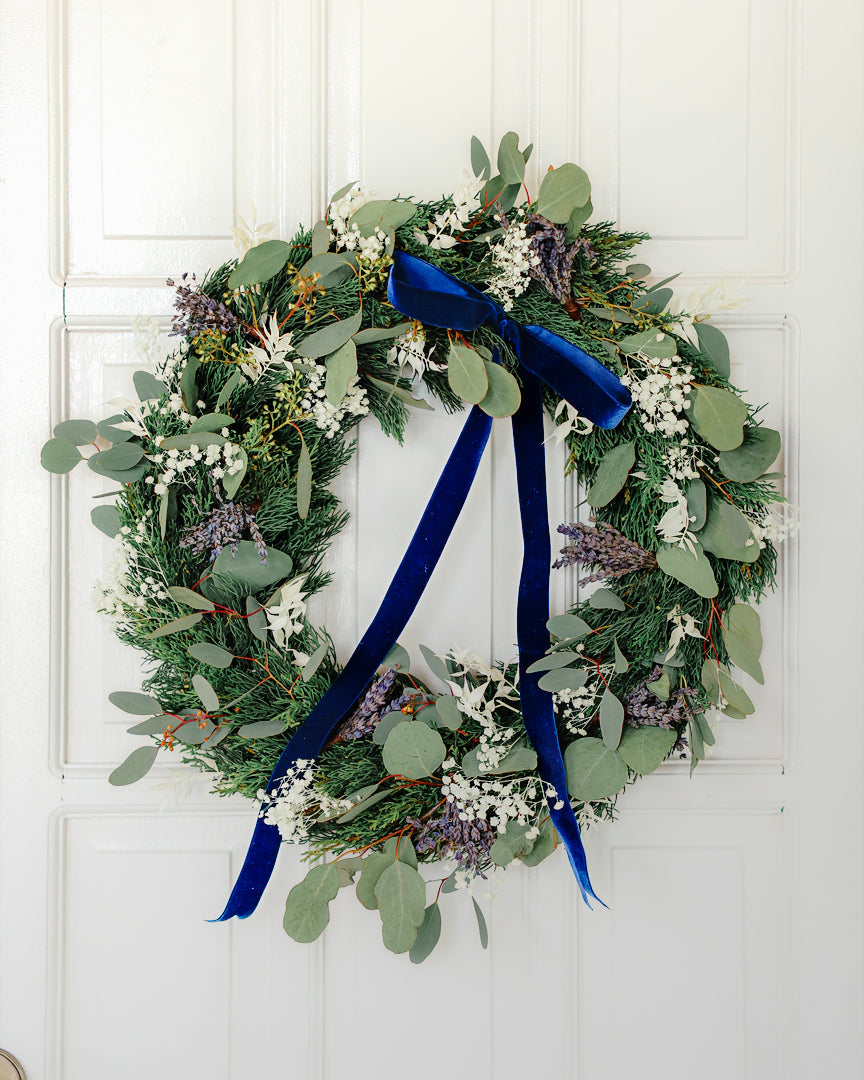 Lavender Wreath