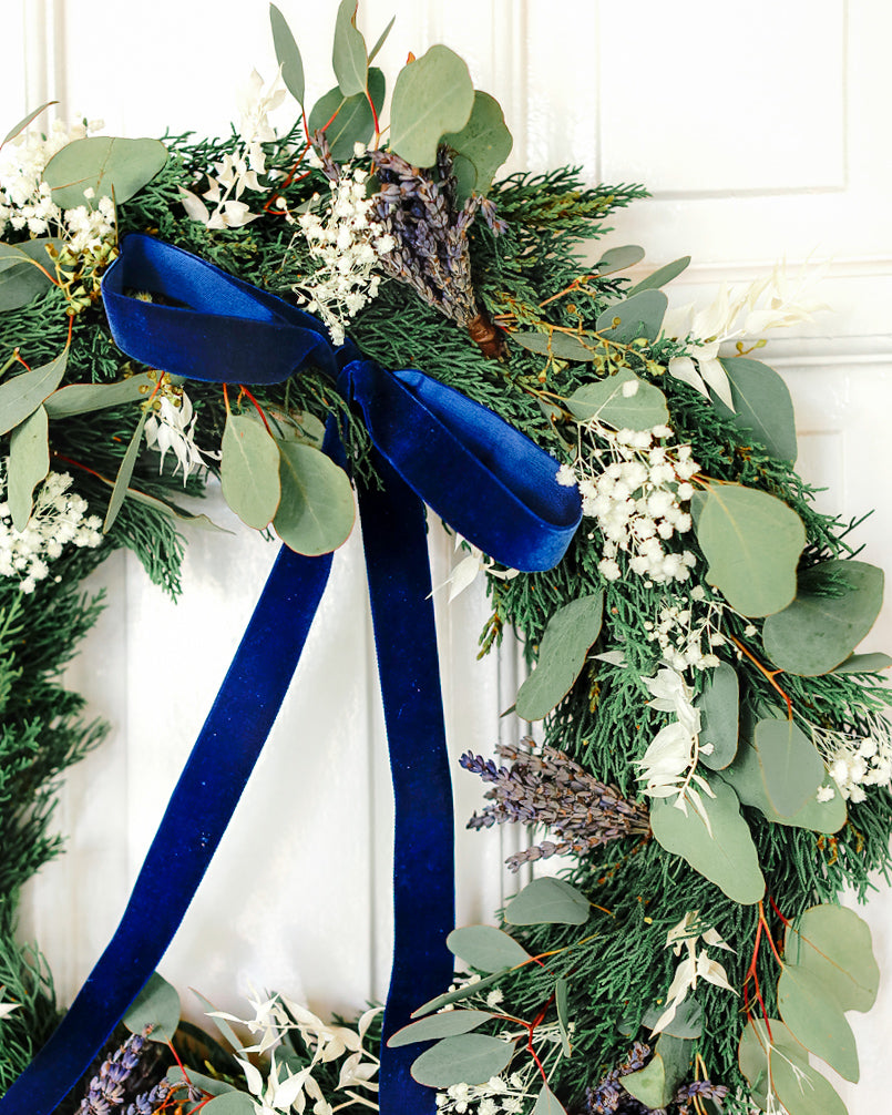 Lavender Wreath