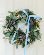 Load image into Gallery viewer, Mini Lavender Wreath
