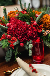 Preserved Hydrangea Centerpiece