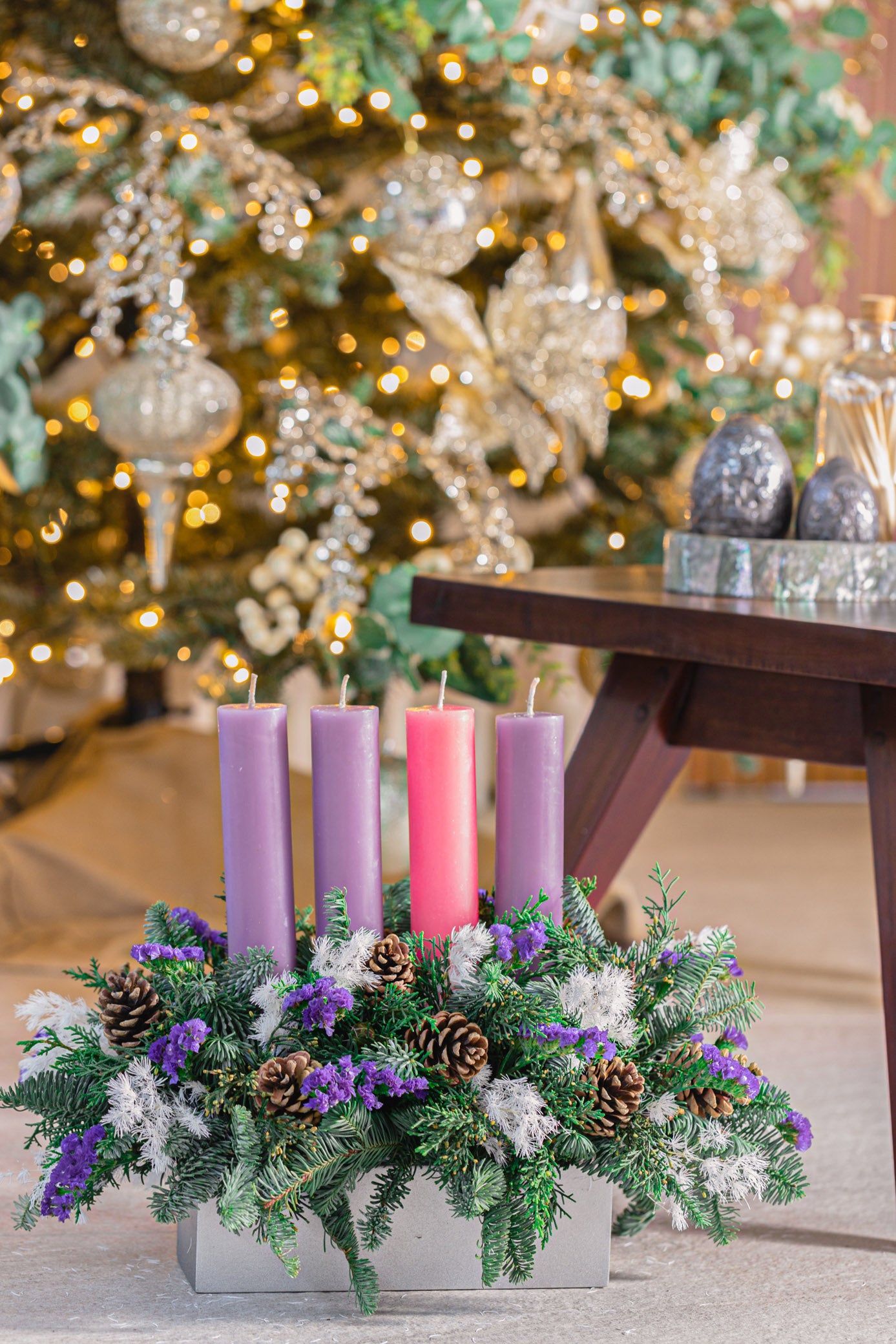 Advent Centerpiece