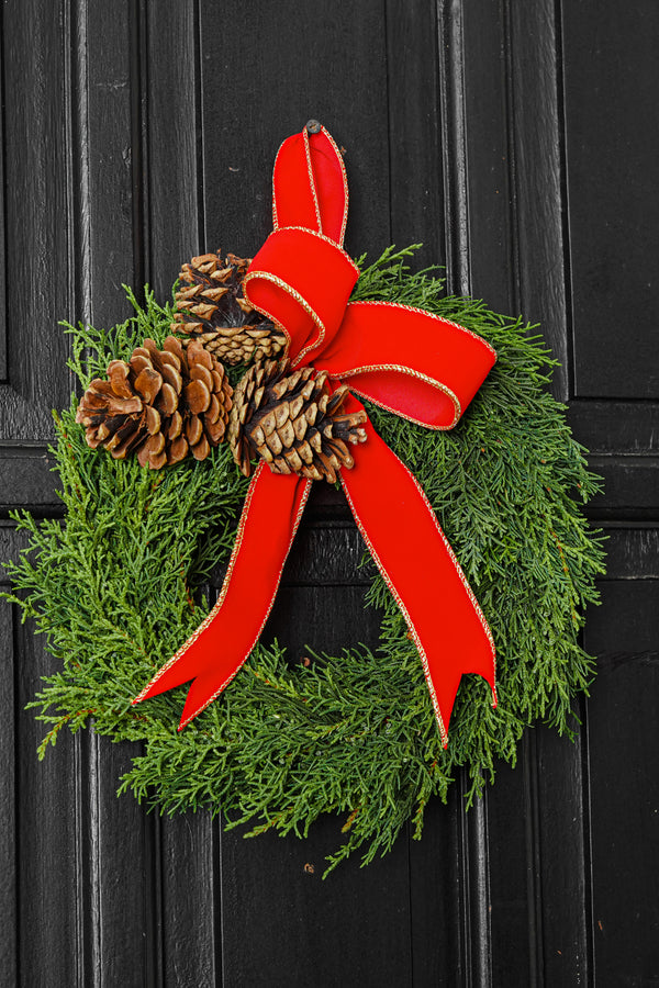 Mini Cypress Wreath