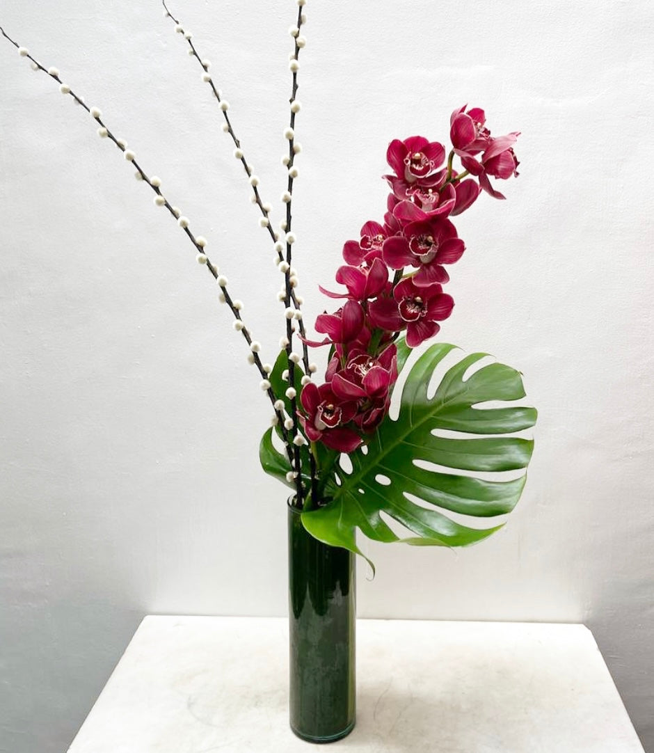 Cymbidium Orchid Arrangement