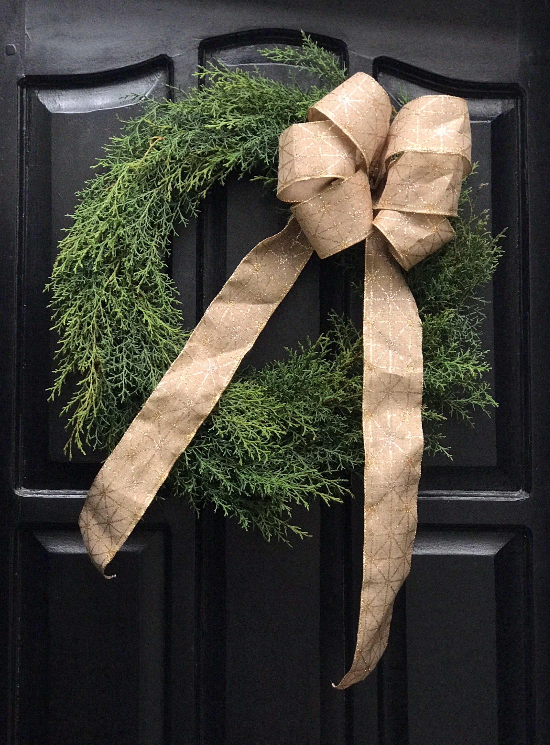 Classic Cypress Wreath