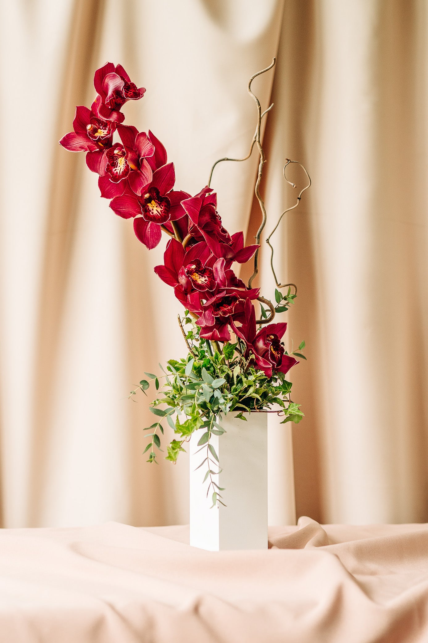 Cymbidium Orchid Arrangement