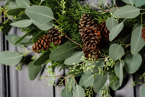 Pinecone Wreath