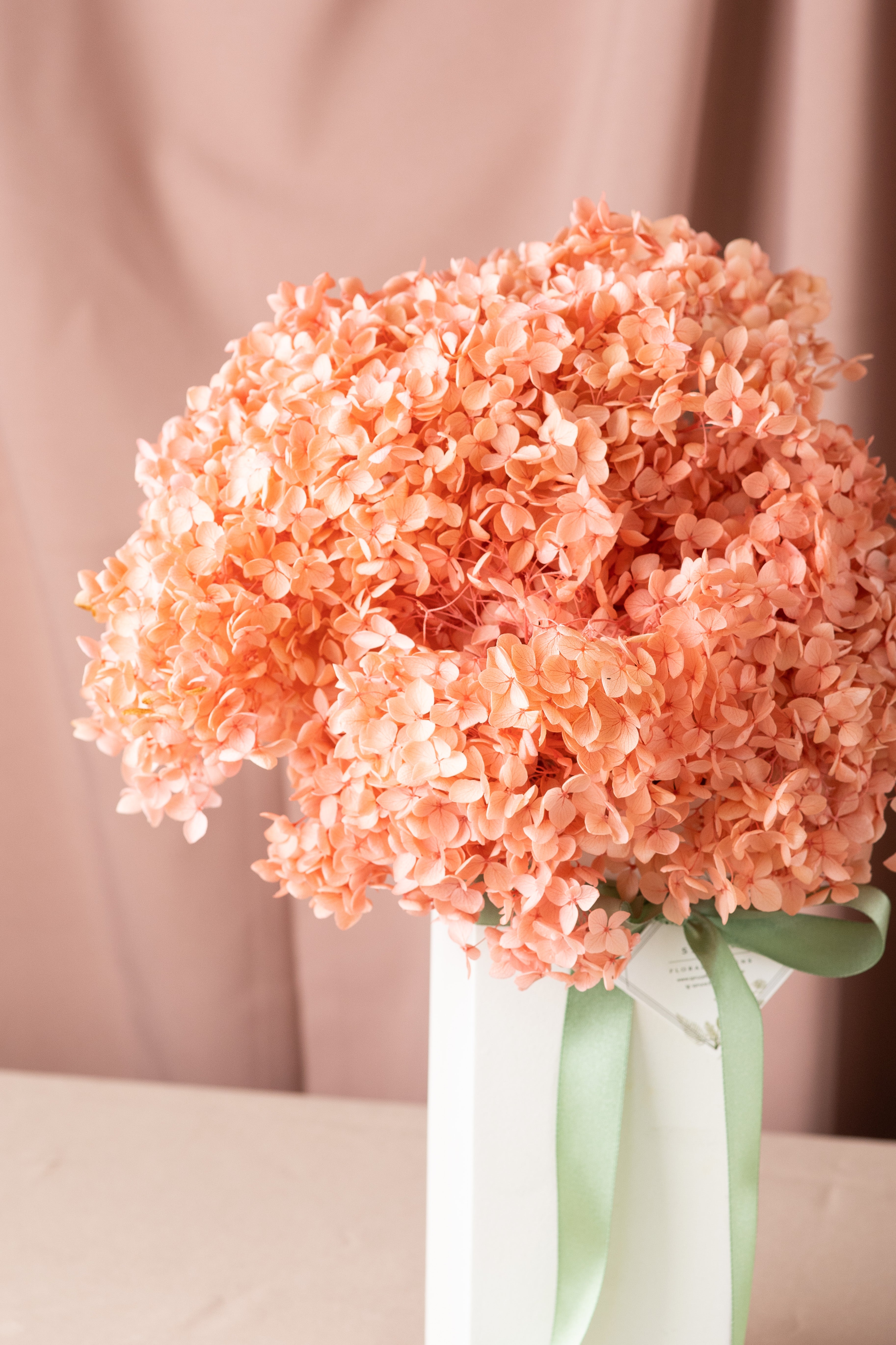 Preserved Hydrangea Arrangement