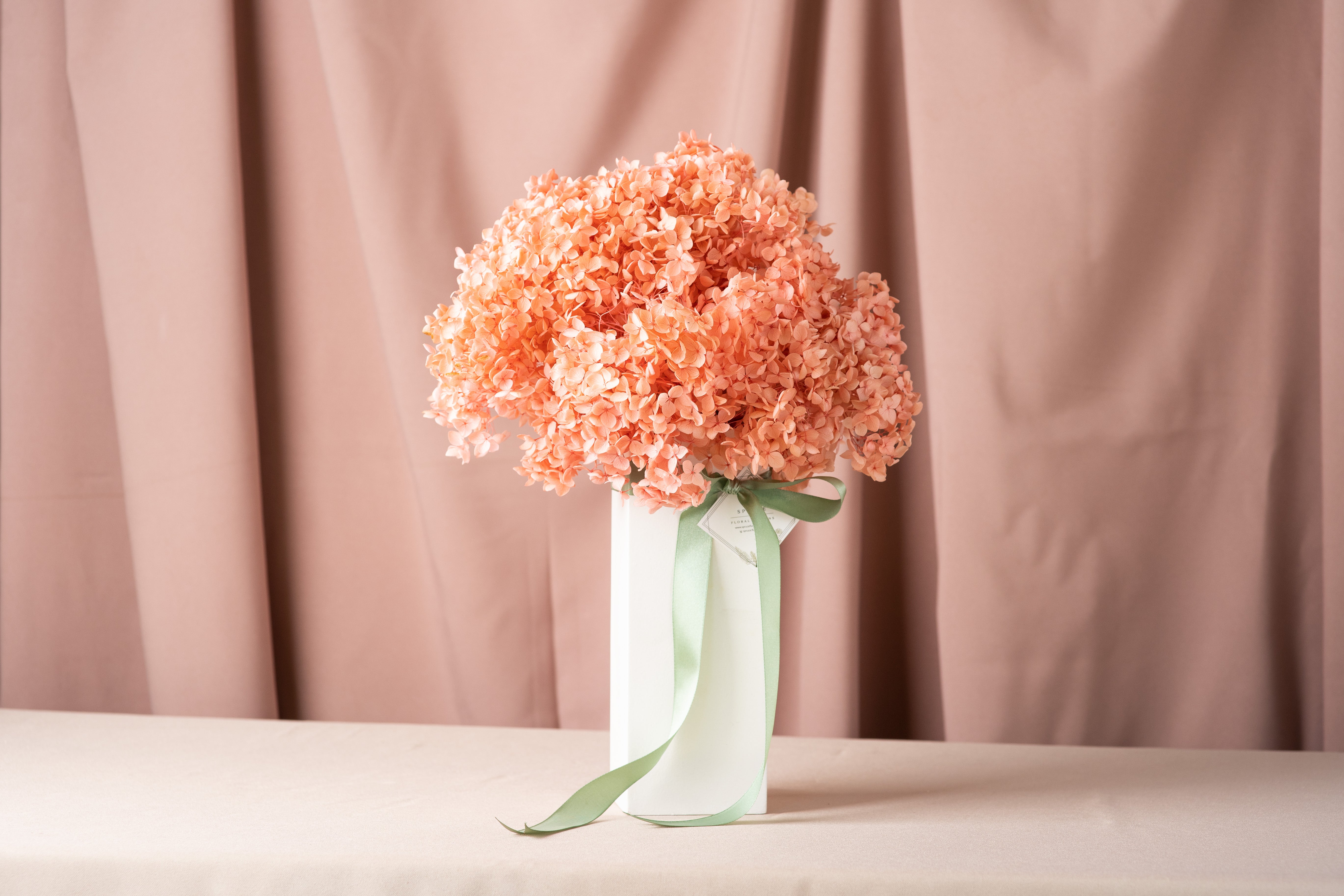 Preserved Hydrangea Arrangement