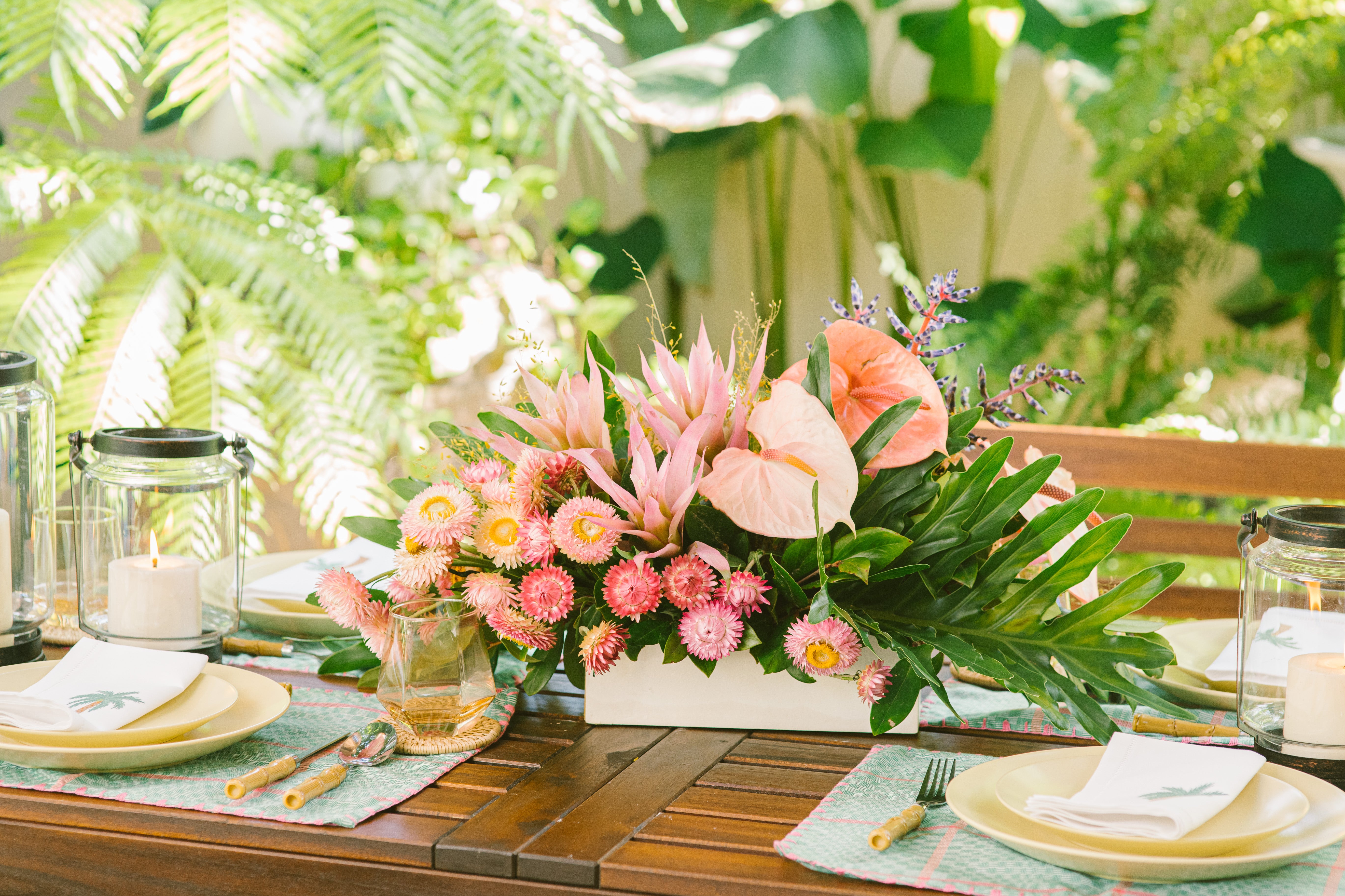 Tropical Sorbet Centerpiece