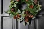 Load image into Gallery viewer, Mini Pinecone Wreath
