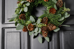 Mini Pinecone Wreath