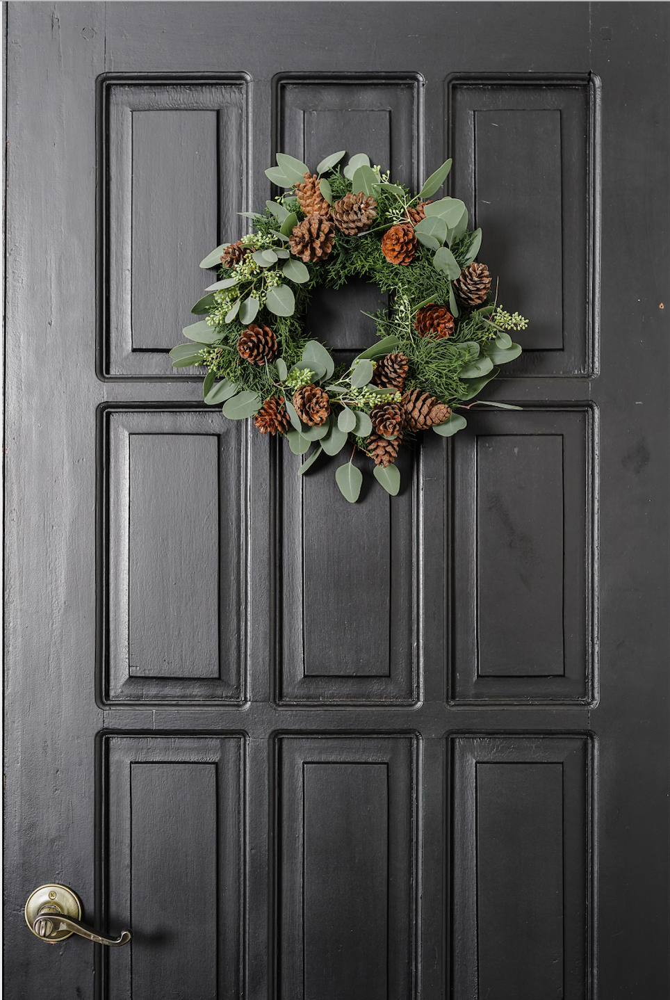 Mini Pinecone Wreath