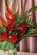 Load image into Gallery viewer, The Vermilion Heliconia Bouquet
