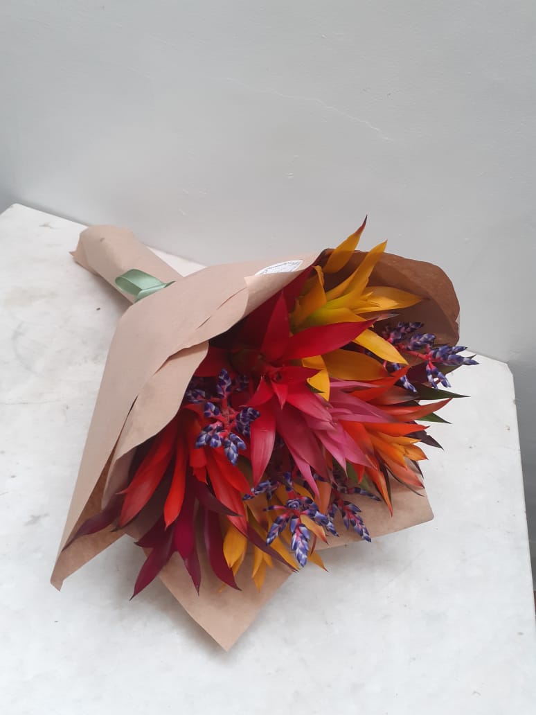 Spectrum Bromeliad Bouquet