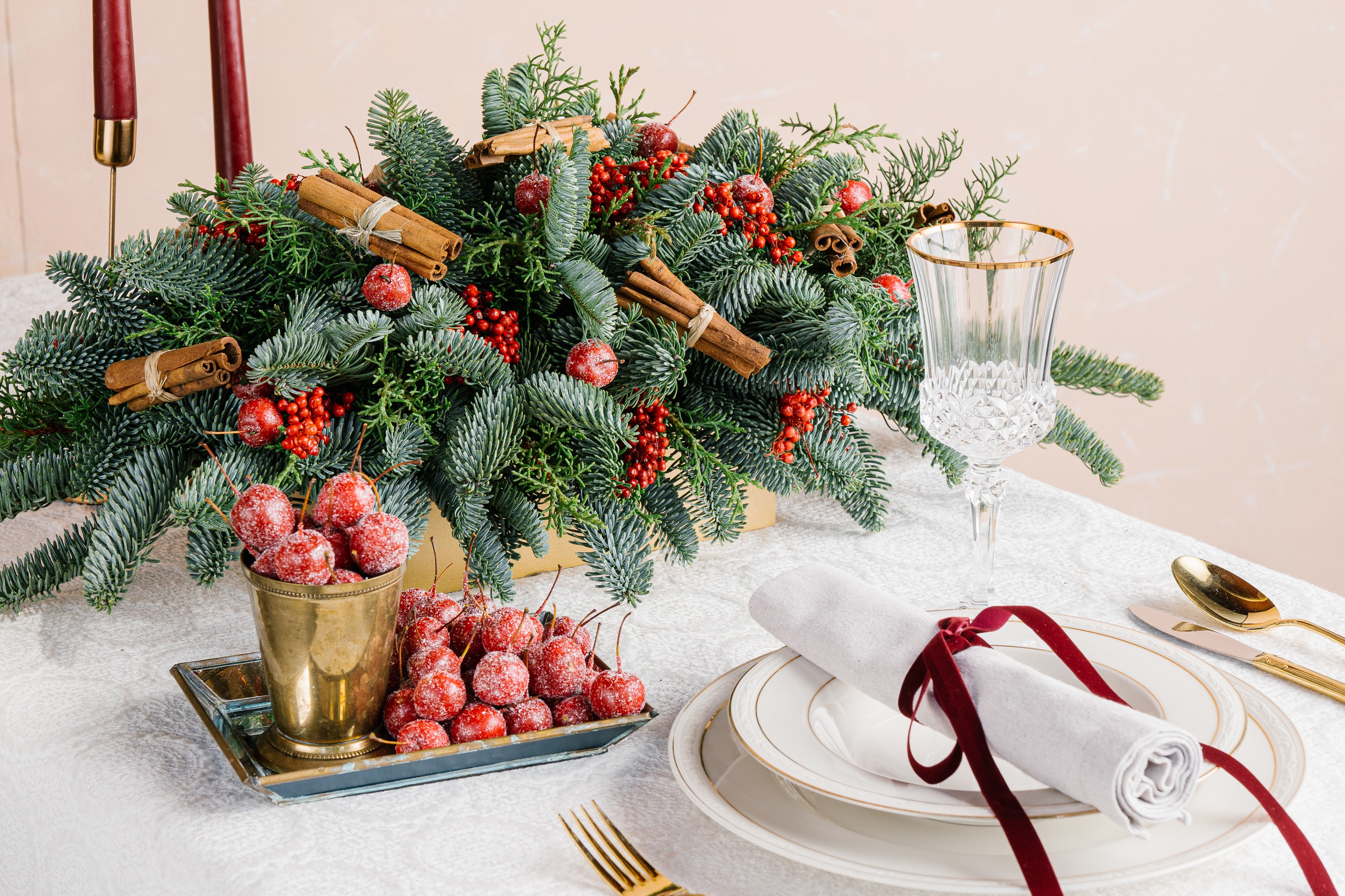 Preserved Berry Centerpiece