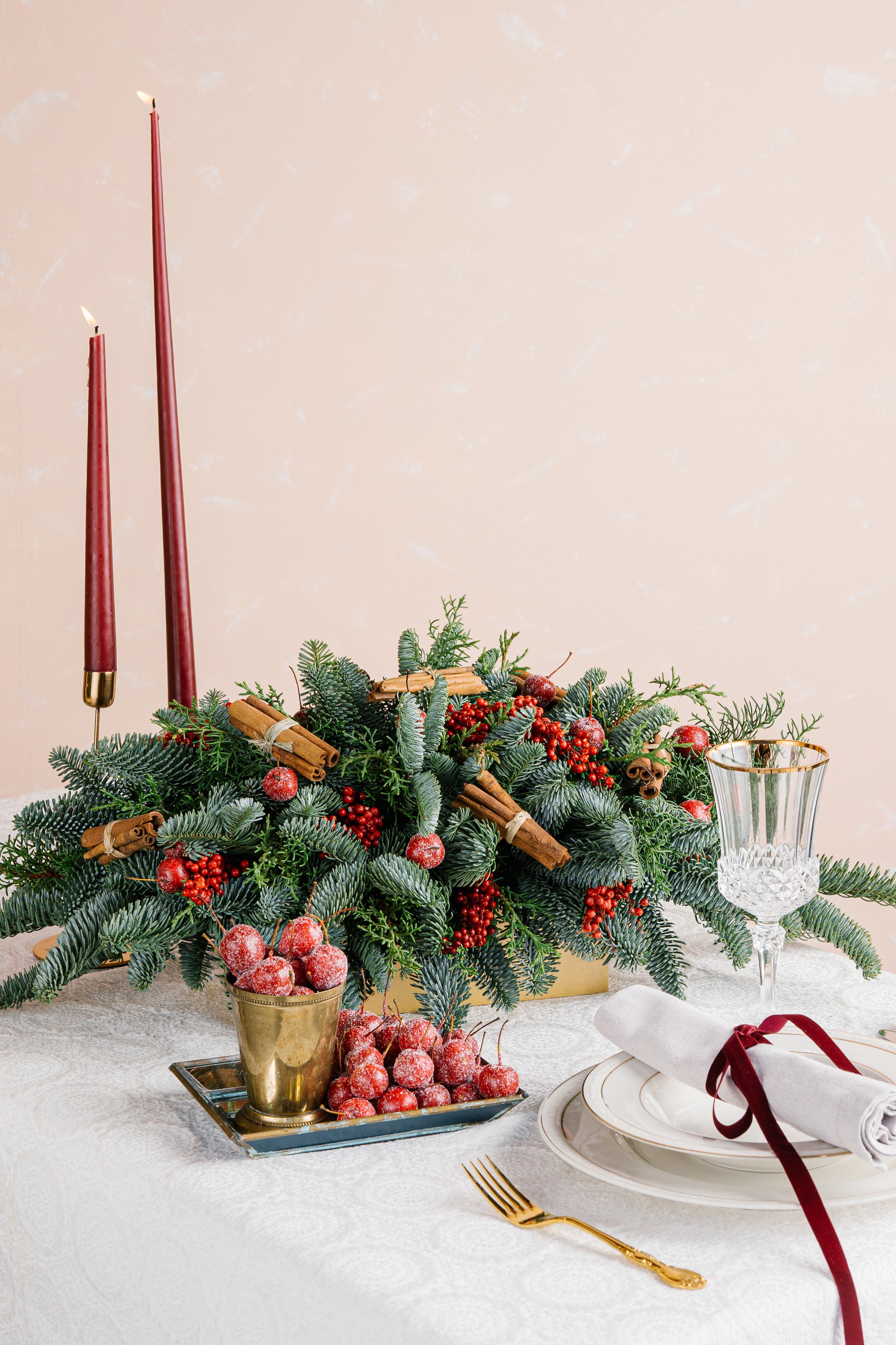 Preserved Berry Centerpiece