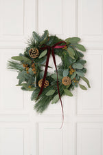 Load image into Gallery viewer, Mini Evergreen Wreath
