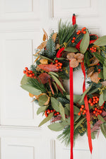 Load image into Gallery viewer, Mini Berry Wreath
